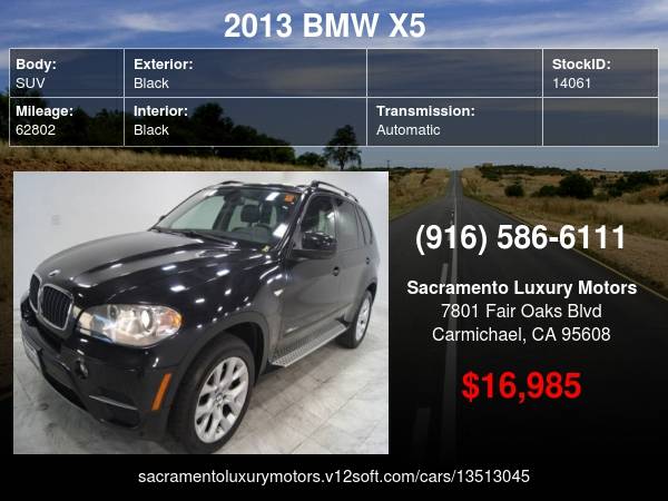 2013 BMW X5 xDrive35i AWD 62K MILES LOADED WARRANTY BAD CREDIT... for sale in Carmichael, CA – photo 22