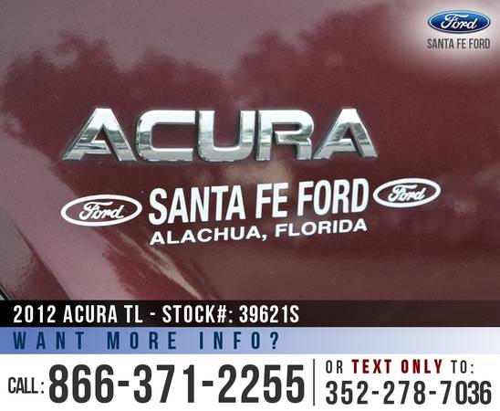 *** 2012 Acura TL Sedan *** Keyless Entry - Leather Seats - Bluetooth for sale in Alachua, GA – photo 9