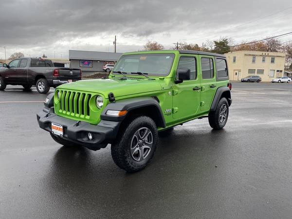 2018 *Jeep* *Wrangler* *Unlimited Sport* Mojito! Cle - cars & trucks... for sale in Wenatchee, WA – photo 2