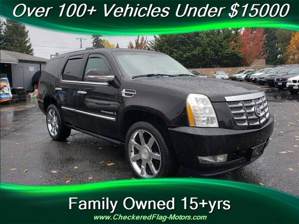 2007 Cadillac Escalade Black/Black Low Miles and SUPER clean! for sale in Everett, WA – photo 2