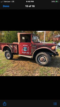 1953 Dodge M37 - cars & trucks - by owner - vehicle automotive sale for sale in Waterbury, CT – photo 6