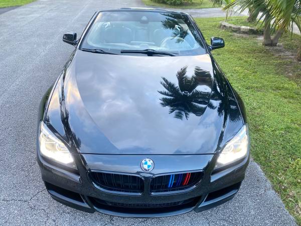 2015 BMW 650I XDRIVE CONVERTIBLE,LOADED, BLACK ON BLACK,LOOOOK!!! -... for sale in Hollywood, FL – photo 7