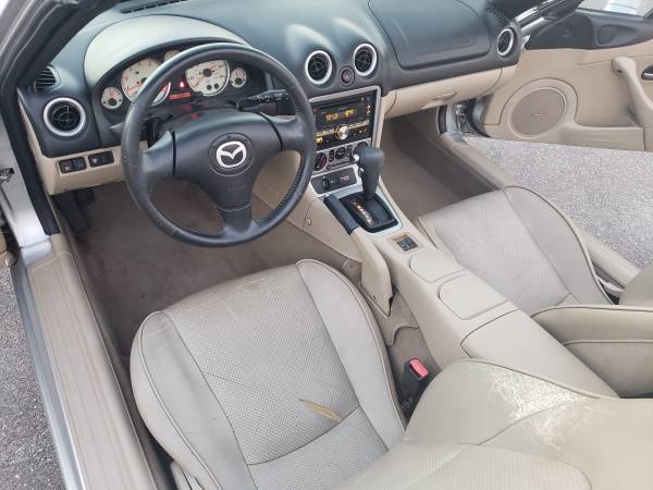 2004 Mazda Miata LS auto, new top, clean, 103k - - by for sale in SAINT PETERSBURG, FL – photo 14