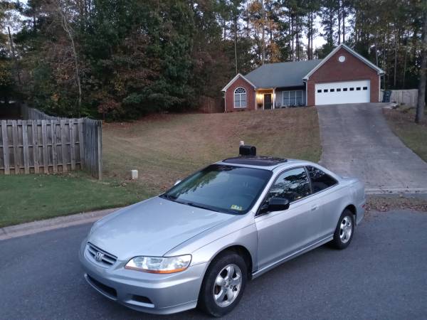2002 Honda accord ex beautiful silver moonroof super clean only 146k... for sale in Acworth, AL – photo 5
