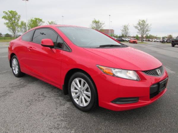 2012 Honda Civic EX coupe Red - - by dealer - vehicle for sale in Bentonville, AR – photo 7