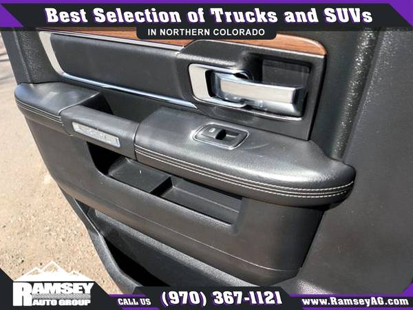 2015 Ram 1500 Crew Cab Laramie Pickup 4D 4 D 4-D 5 1/2 ft FOR ONLY for sale in Greeley, CO – photo 11