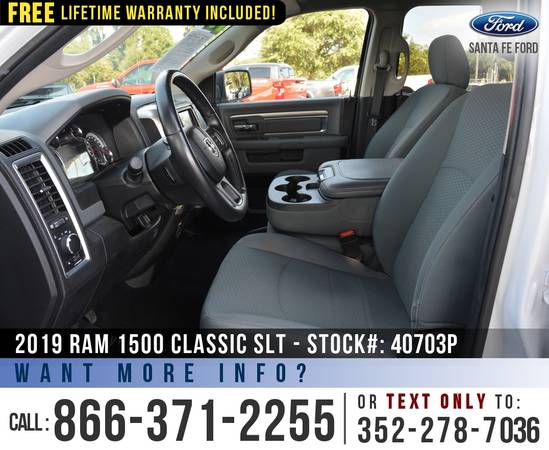 *** 2019 RAM 1500 CLASSIC SLT *** Bedliner - Camera - Cruise Control... for sale in Alachua, GA – photo 12