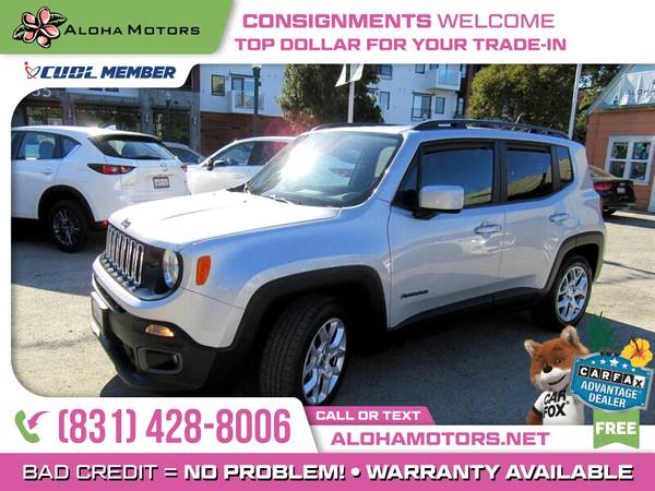 2017 Jeep Renegade Latitude FOR ONLY - - by dealer for sale in Santa Cruz, CA – photo 9