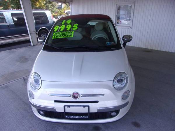 2014 FIAT 500C LOUNGE CONVERTIBLE FWD - cars & trucks - by dealer -... for sale in Vestal, NY – photo 2