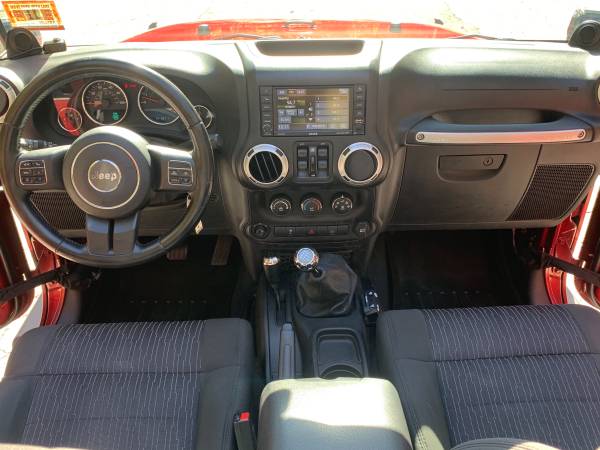 2012 Red Rock Jeep Wrangler Unlimited Sahara - cars & trucks - by... for sale in Pompton Plains, NJ – photo 14