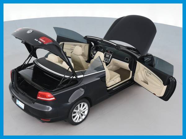 2015 VW Volkswagen Eos Komfort Convertible 2D Convertible Black for sale in South El Monte, CA – photo 19