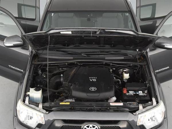2013 Toyota Tacoma Double Cab PreRunner Pickup 4D 5 ft pickup Gray - for sale in Atlanta, NC – photo 4