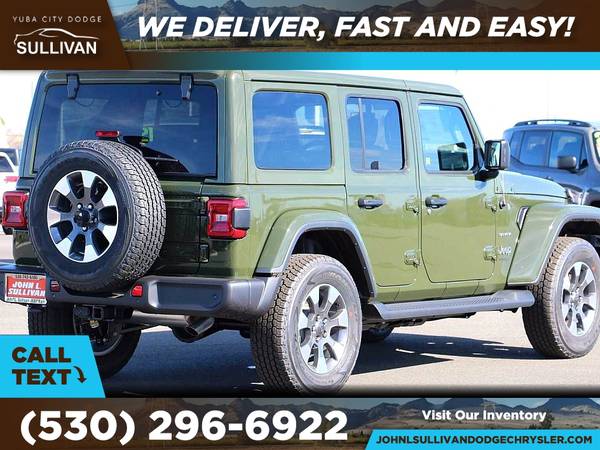 2021 Jeep Wrangler Sahara FOR ONLY 783/mo! - - by for sale in Yuba City, CA – photo 6