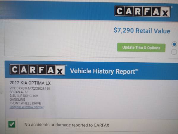 2012 Kia Optima LX - - by dealer - vehicle automotive for sale in Chesapeake , VA – photo 20