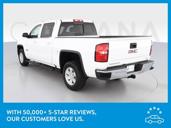 2018 GMC Sierra 1500 Crew Cab SLE Pickup 4D 5 3/4 ft pickup White for sale in Fort Worth, TX – photo 6