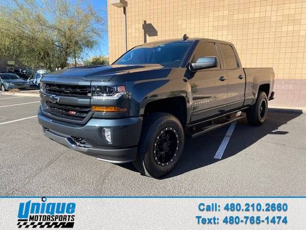 EXTRA CLEAN LOW MILES 2017 CHEVROLET SILVERADO LT Z71 DOUBLE CAB 4X4... for sale in Tempe, NM