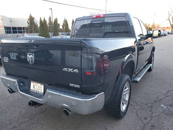 2015 Dodge Ram Laramie "Longhorn" crew cab 4x4-LOADED TO THE MOON !!... for sale in Mc Farland, WI – photo 4