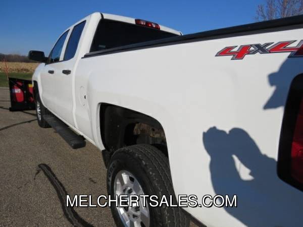 2015 CHEVROLET 2500HD LT DOUBLE 6.0L 4WD NEW BOSS V-PLOW - cars &... for sale in Neenah, WI – photo 7