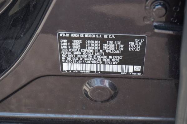 2018 Honda HRV EX-L Navi hatchback - cars & trucks - by dealer -... for sale in Fort Collins, CO – photo 19
