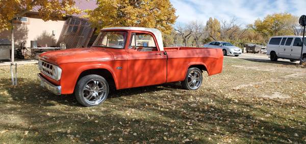 1968 Dodge D100 sweptline for sale in Commerce City, CO – photo 2