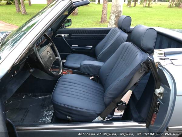 1989 Mercedes Benz 560SL Convertible! Last year of the Classic R107'... for sale in Naples, FL – photo 12