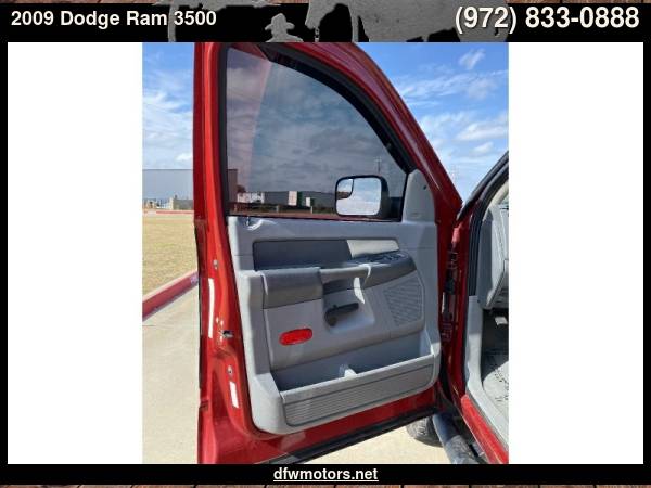 2009 Dodge Ram 3500 SLT 4X4 Dually Diesel - cars & trucks - by... for sale in Lewisville, TX – photo 12