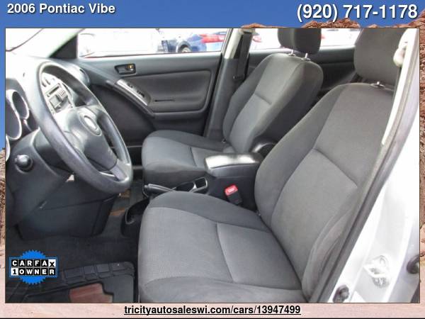 2006 PONTIAC VIBE BASE 4DR WAGON Family owned since 1971 - cars & for sale in MENASHA, WI – photo 12