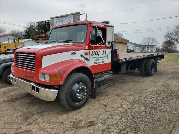 1997 international 4700 Rollback - cars & trucks - by owner -... for sale in Wooster, OH – photo 3