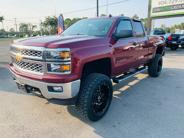 2014 Lifted Chevrolet Silverado 1500 LT DoubleCab 4X4 - cars &... for sale in Jacksonville, FL – photo 3