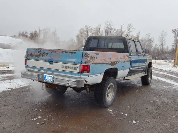 1990 Chevy Crew-Cab, 1 ton - cars & trucks - by owner - vehicle... for sale in Missoula, MT – photo 2