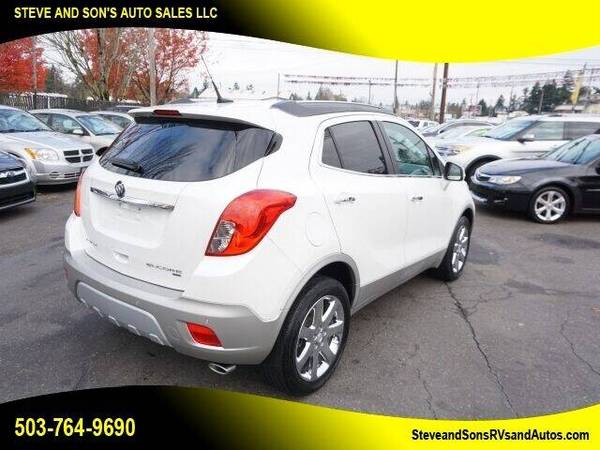 2014 Buick Encore Premium AWD 4dr Crossover 71503 Miles - cars &... for sale in Happy valley, OR – photo 5