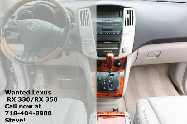Wanted your LEXUS RX330-RX350 2004-2010 - cars & trucks - by dealer... for sale in Jersey City, CT – photo 5