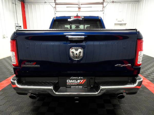 2019 RAM 1500 Big Horn/Lone Star 4WD Crew Cab pickup Blue - cars &... for sale in Branson West, MO – photo 4