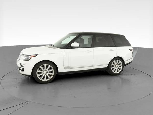 2014 Land Rover Range Rover Supercharged Sport Utility 4D suv White... for sale in Phoenix, AZ – photo 4