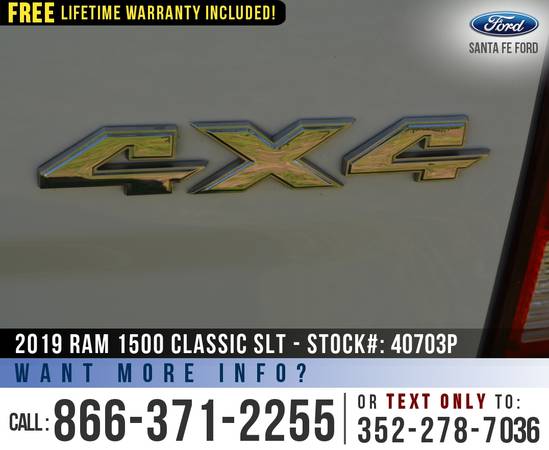 2019 RAM 1500 CLASSIC SLT *** Camera, Bedliner, Cruise Control *** -... for sale in Alachua, FL – photo 22