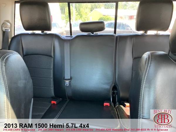 2013 DODGE RAM 1500 HEMI 5.7L 4X4! FULLY LOADED! FINANCING!!! APPLY!!! for sale in N SYRACUSE, NY – photo 21