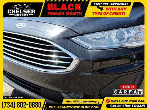$268/mo - 2019 Ford *Fusion* *SE* *AWD!* *AWD* - Easy Financing! -... for sale in Chelsea, MI – photo 10
