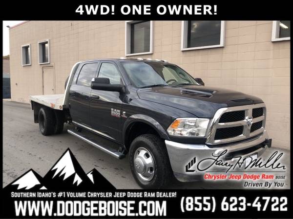 2014 Ram 3500 Crew Cab Chassis-Cab Tradesman 4WD ONE OWNER! for sale in Boise, ID