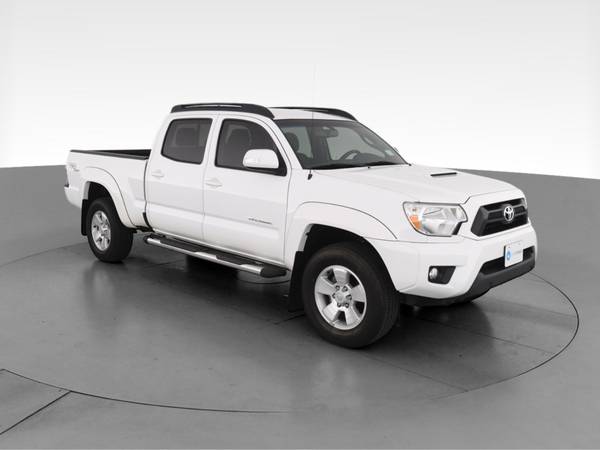 2013 Toyota Tacoma Double Cab PreRunner Pickup 4D 6 ft pickup White for sale in Harrison Township, MI – photo 15