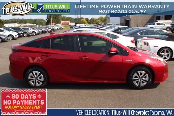 2018 Toyota Prius Electric Three Hatchback - cars & trucks - by... for sale in Tacoma, WA – photo 3
