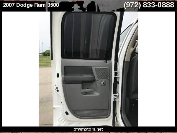 2007 Dodge Ram 3500 ST 2WD Quad Cab 140.5" SRW for sale in Lewisville, TX – photo 21