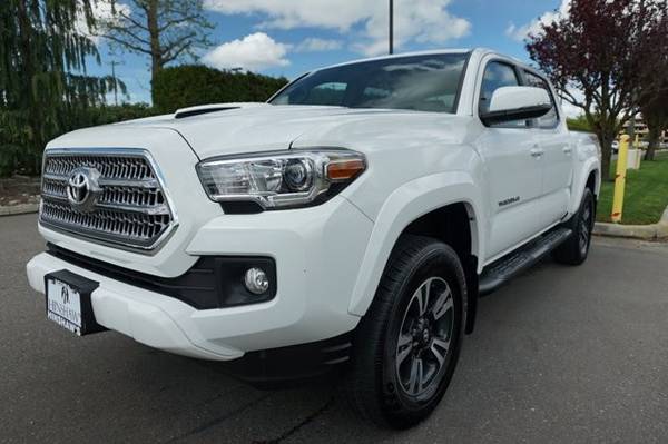 2017 Toyota Tacoma 4x4 4WD Truck Crew cab EBONY - - by for sale in Fife, WA – photo 7