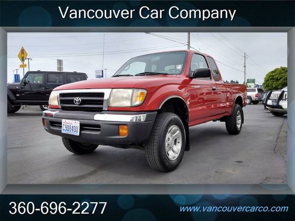 1999 Toyota Tacoma 4x4 Ext Cab SR5! 5 Speed! Low Miles! - cars & for sale in Vancouver, OR – photo 2