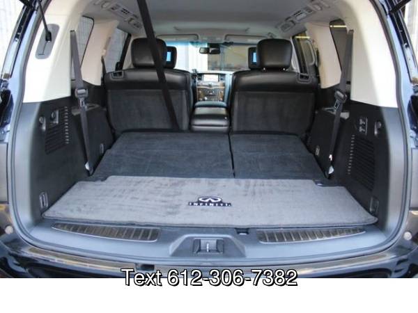2011 INFINITI QX56 AWD LEATHER MOONROOF with - cars & trucks - by... for sale in Maplewood, MN – photo 7