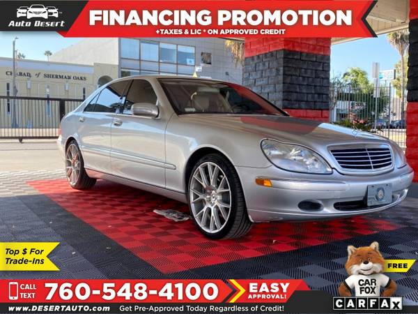 2001 Mercedes-Benz S500 Only $199/mo! Easy Financing! - cars &... for sale in Palm Desert , CA – photo 8