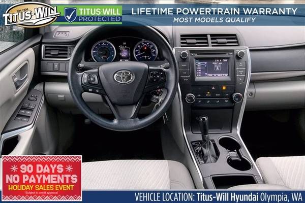 2017 Toyota Camry LE Sedan - cars & trucks - by dealer - vehicle... for sale in Olympia, WA – photo 4