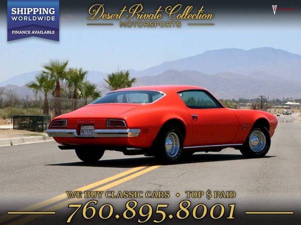 1970 Pontiac FireBird Coupe Coupe for sale. CALL TODAY for sale in Palm Desert, TX – photo 3