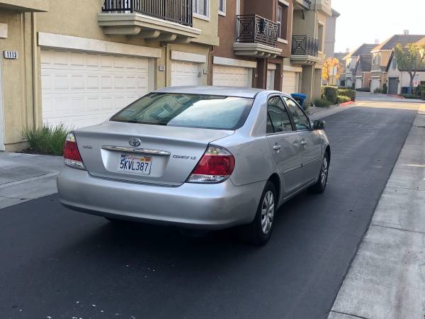 2005 Toyota Camry LE - cars & trucks - by owner - vehicle automotive... for sale in San Mateo, CA – photo 3