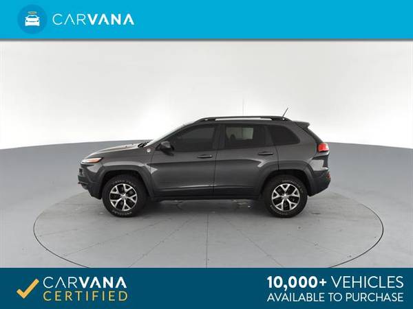2014 Jeep Cherokee TrailHawk Sport Utility 4D suv Gray - FINANCE for sale in Arlington, District Of Columbia – photo 7