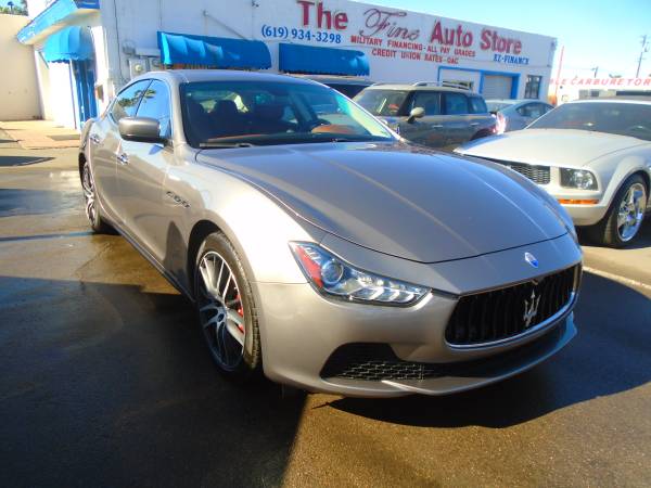 2016 MASERATI GHIBLI - - by dealer - vehicle for sale in Imperial Beach ca 91932, CA – photo 2